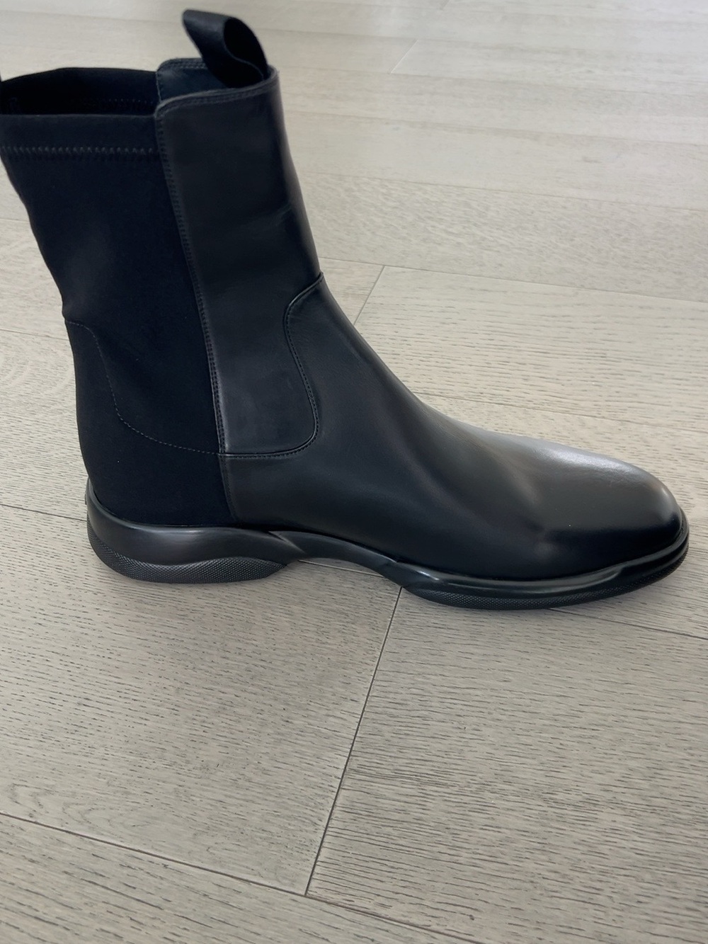 Stuart Weitzman Cyrus Men’s Black Leather Boots | US 11 | New in Box - Picture 10 of 11
